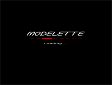 Tablet Screenshot of modelette.com